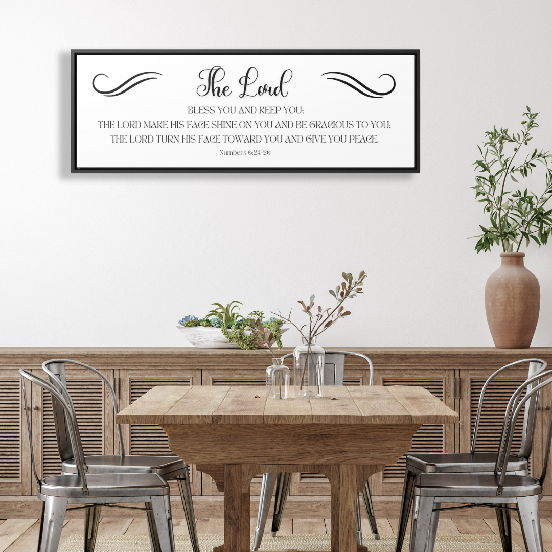 The Lord Bless You And Keep You | Christian Wall Art