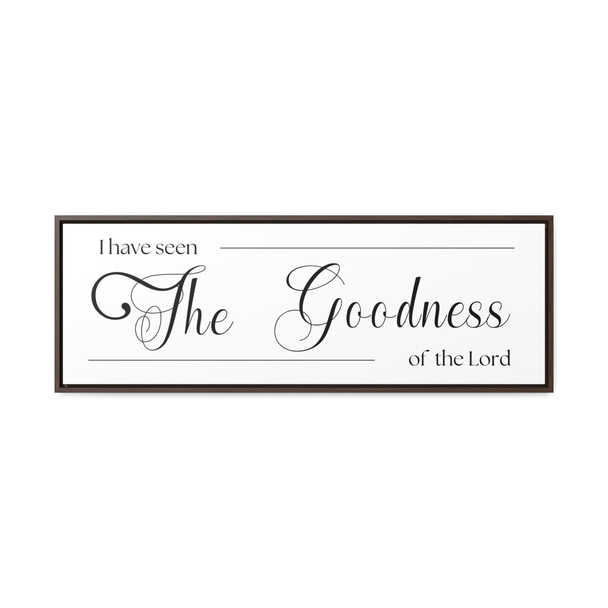 Goodness Of The Lord | Christian Wall Art