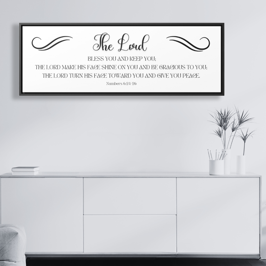 The Lord Bless You And Keep You | Christian Wall Art