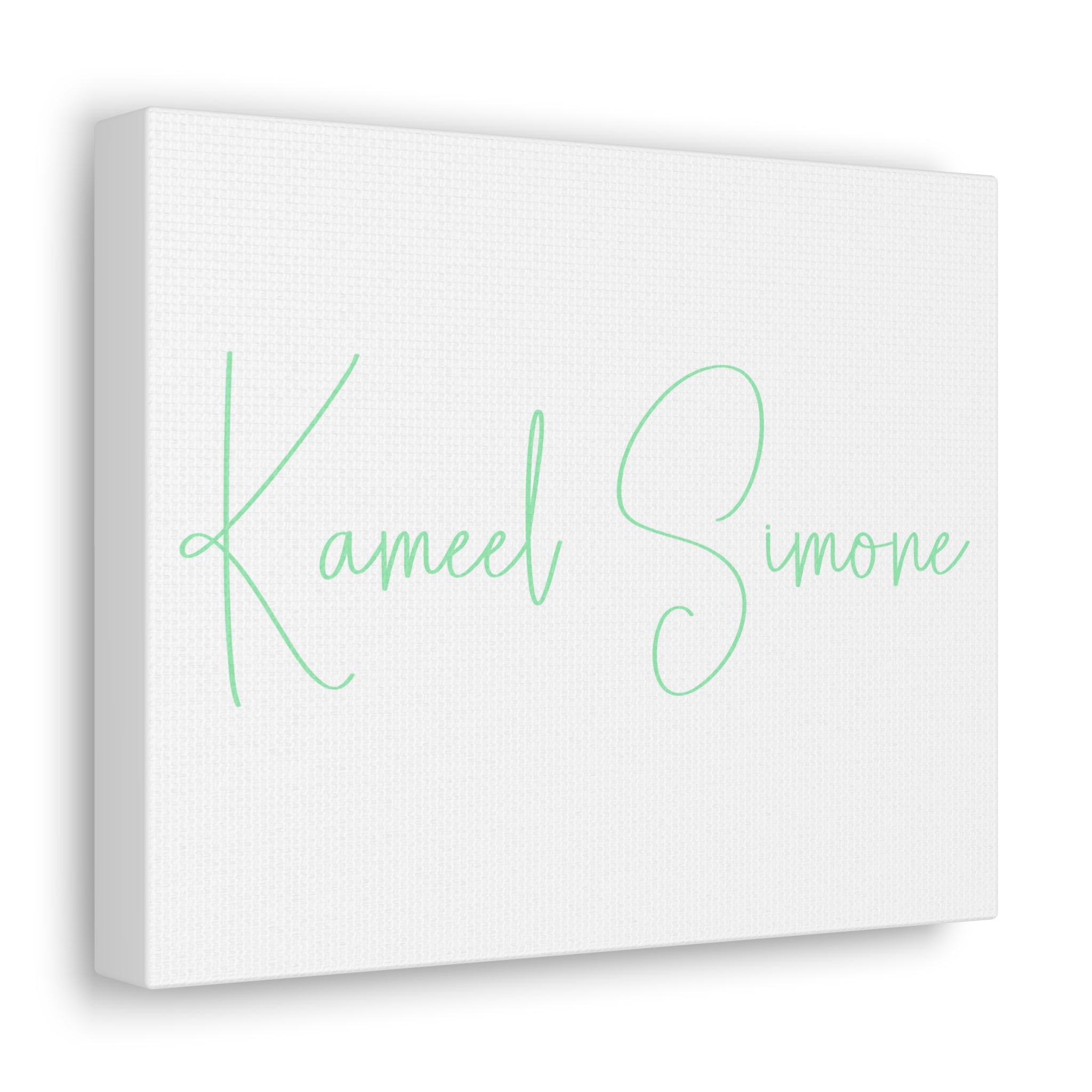 Baby name | Nursery Canvas Wall Art