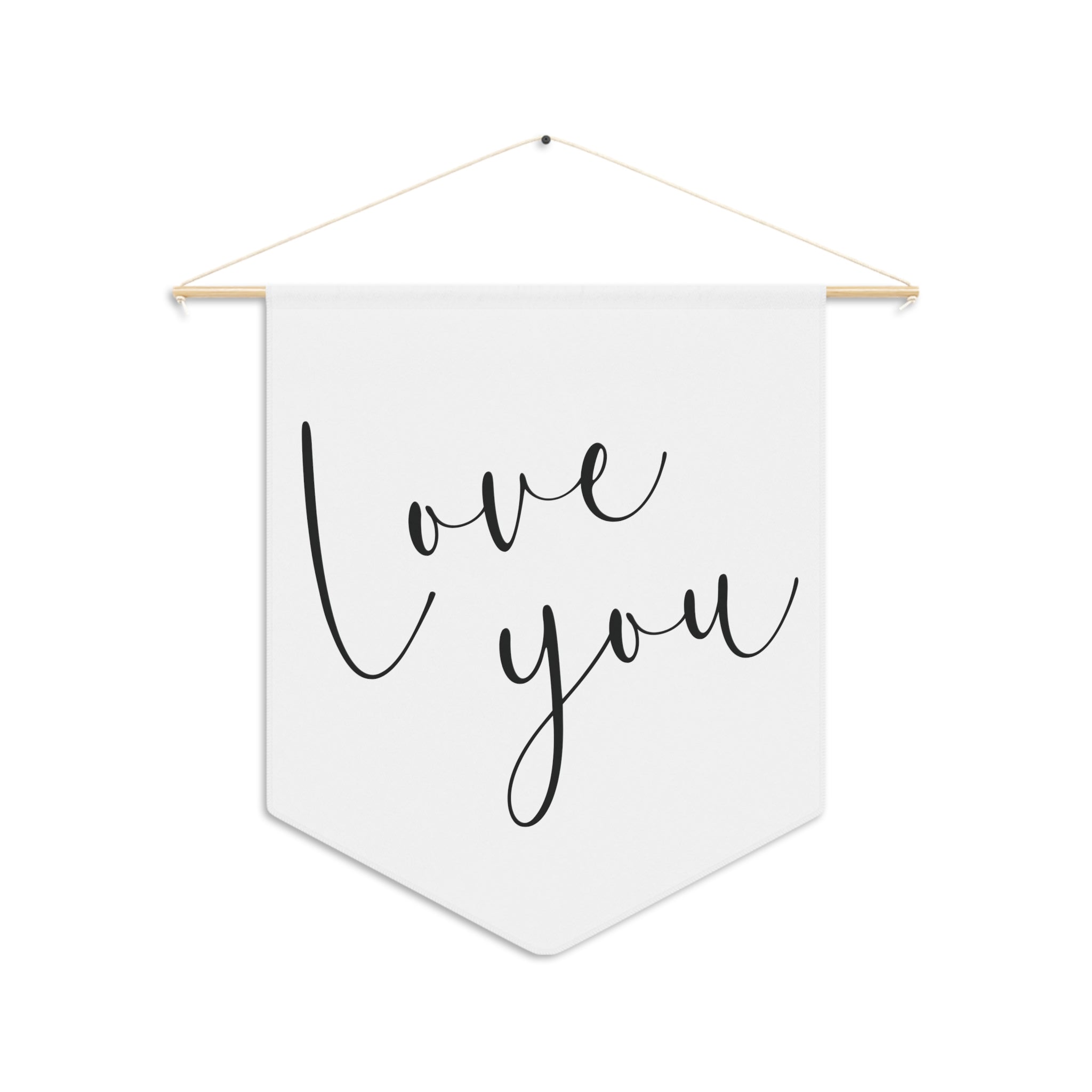 Love You | Nursery Pennant Wall Art