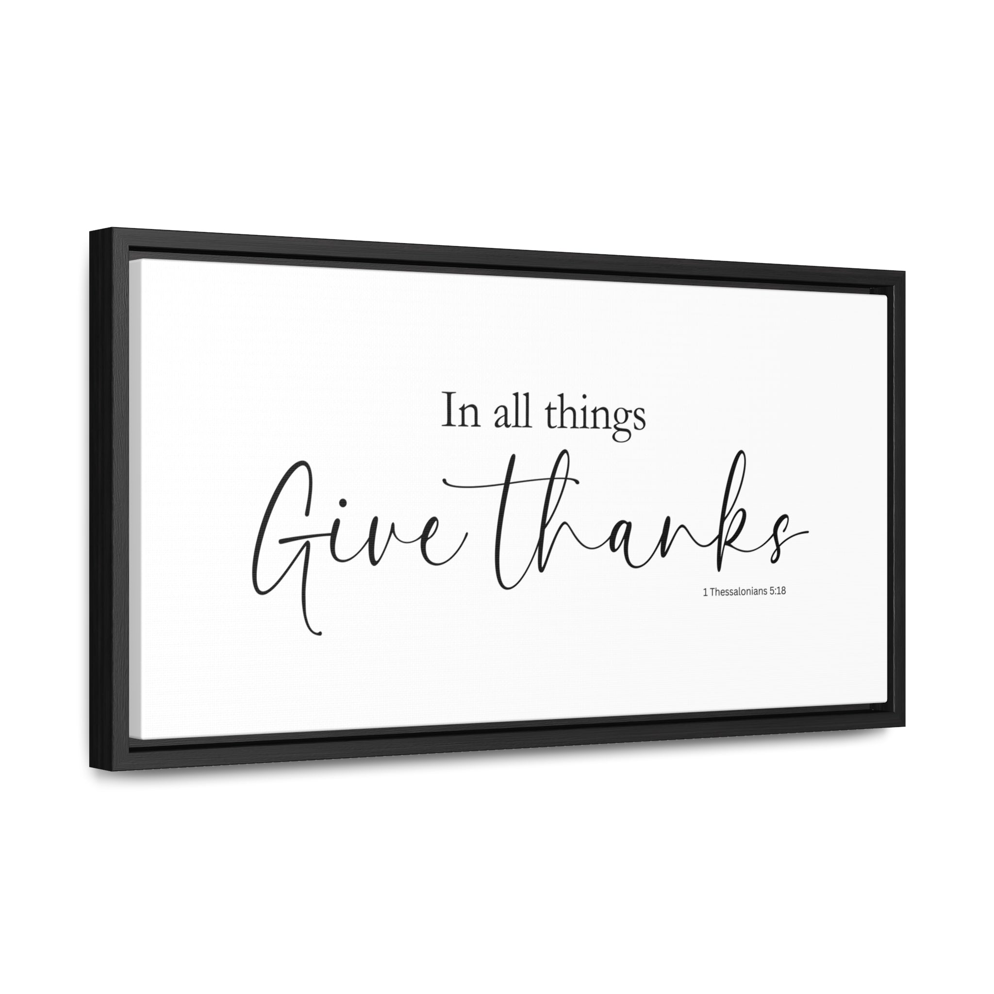 In All Things Give Thanks | Christian Wall Art