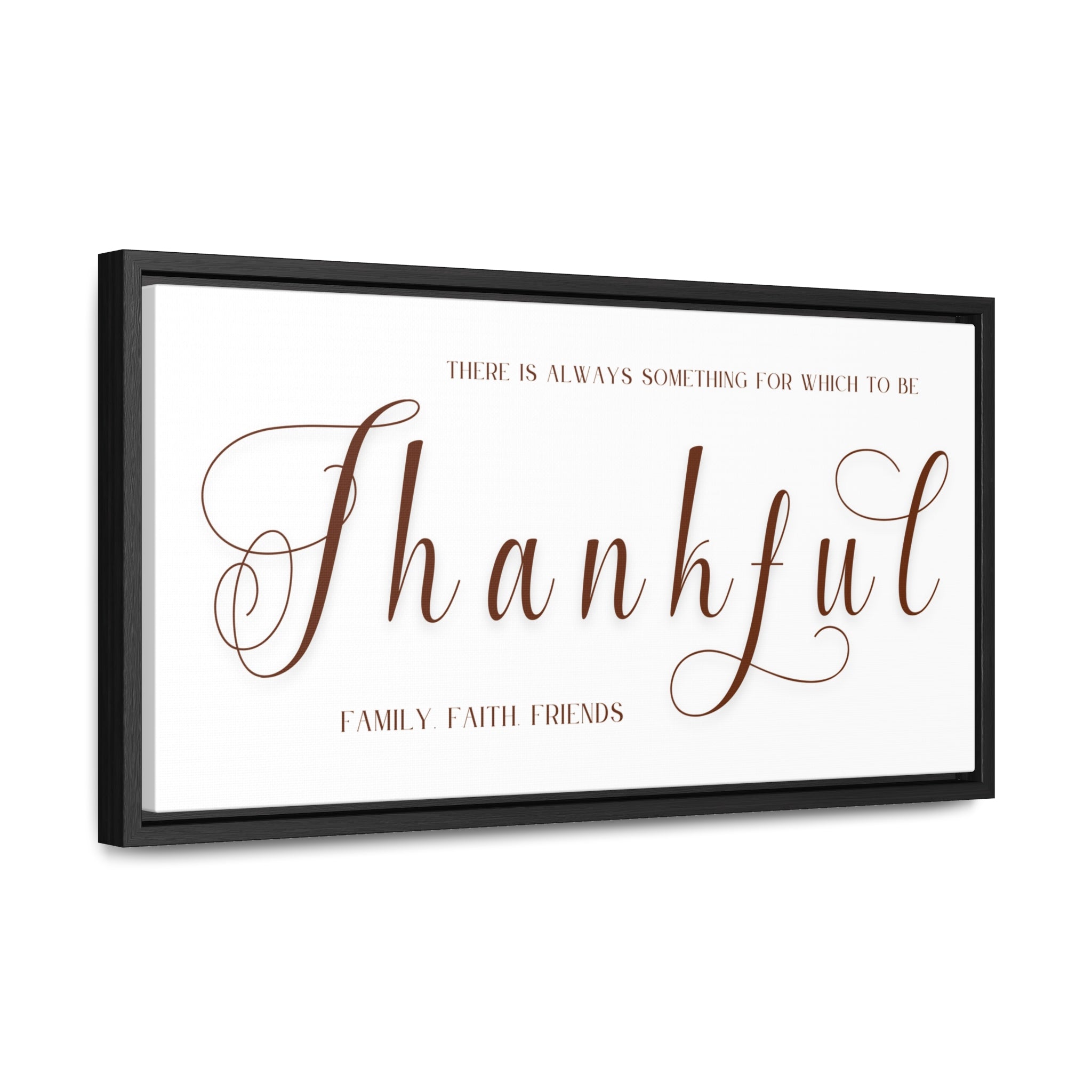 Something For Which To Be Thankful | Gratitude Wall Art | Canvas