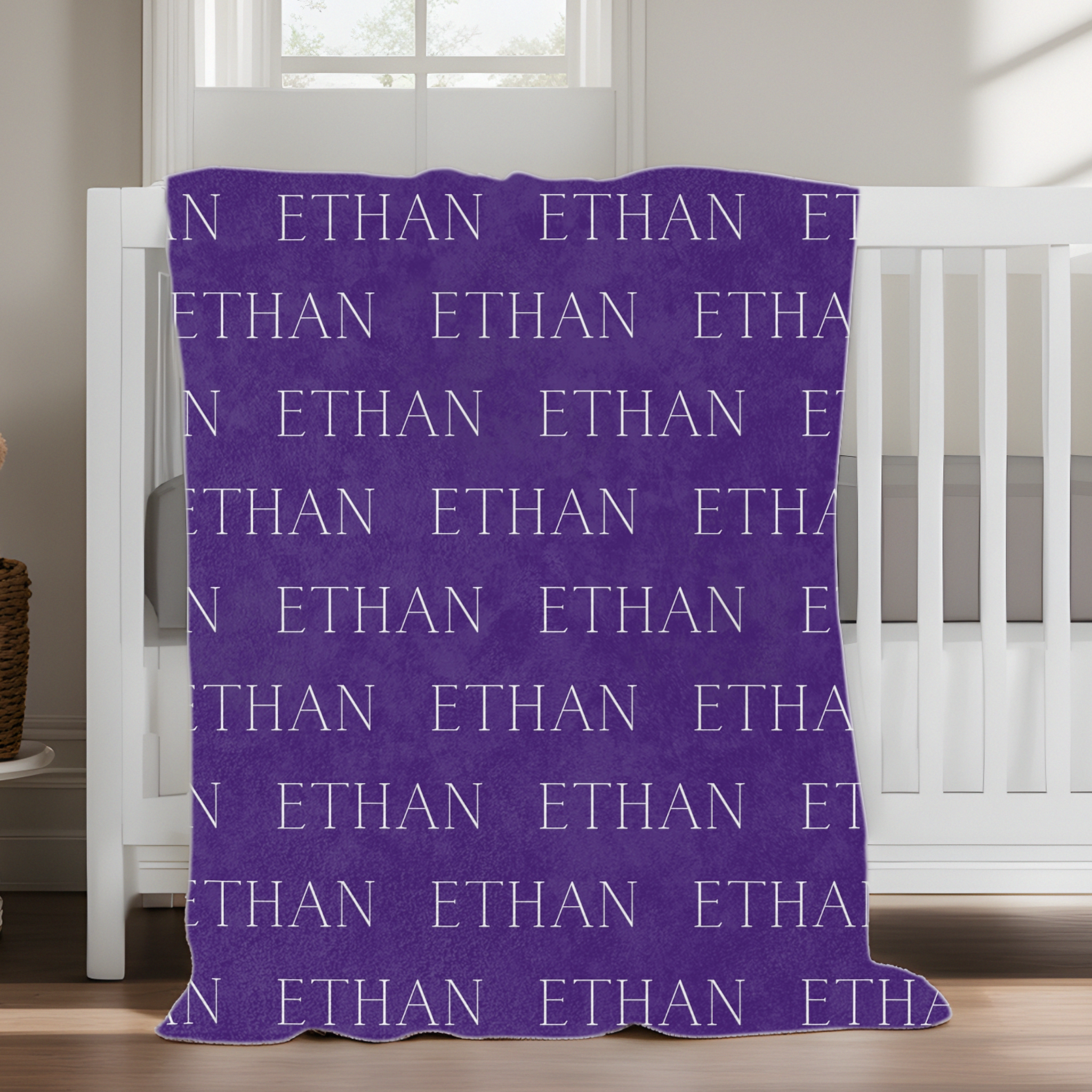 Kids Personalized First Name Blanket | Velveteen Minky