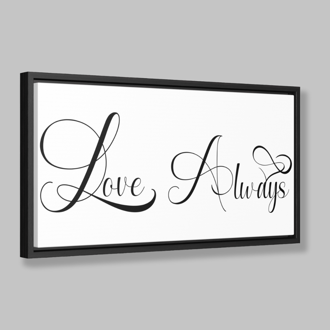 Love Always | Christian Wall Art